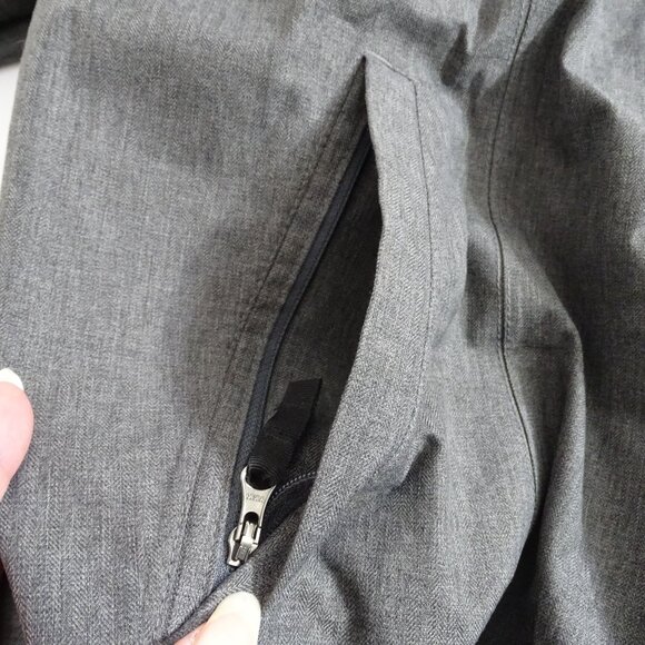 Eddie Bauer Womens Weatheredge Hooded Parka Trench Coat Size 3X Gray Long Sleeve - Picture 4 of 14